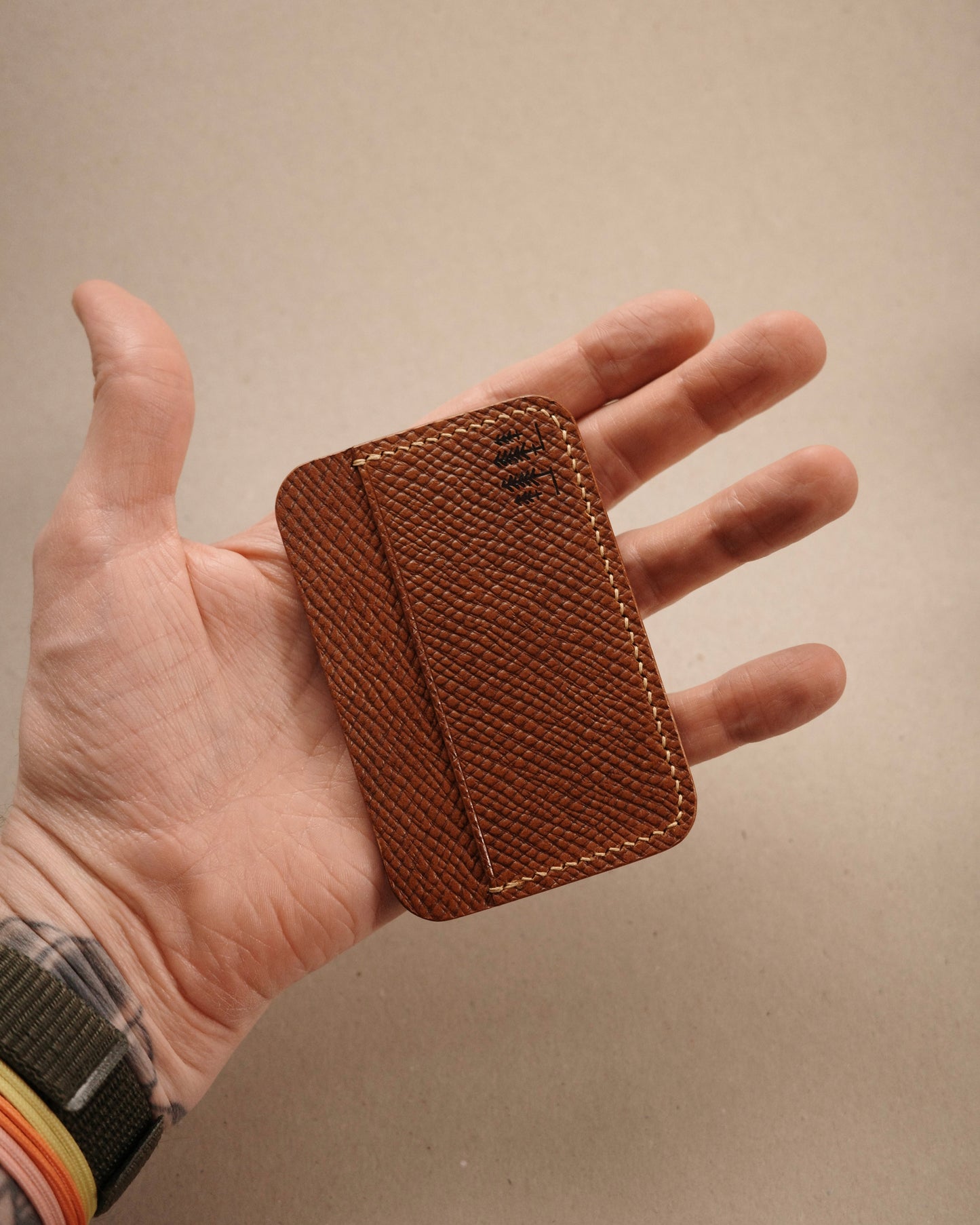 Custom Shell Cordovan Arthur Wallet