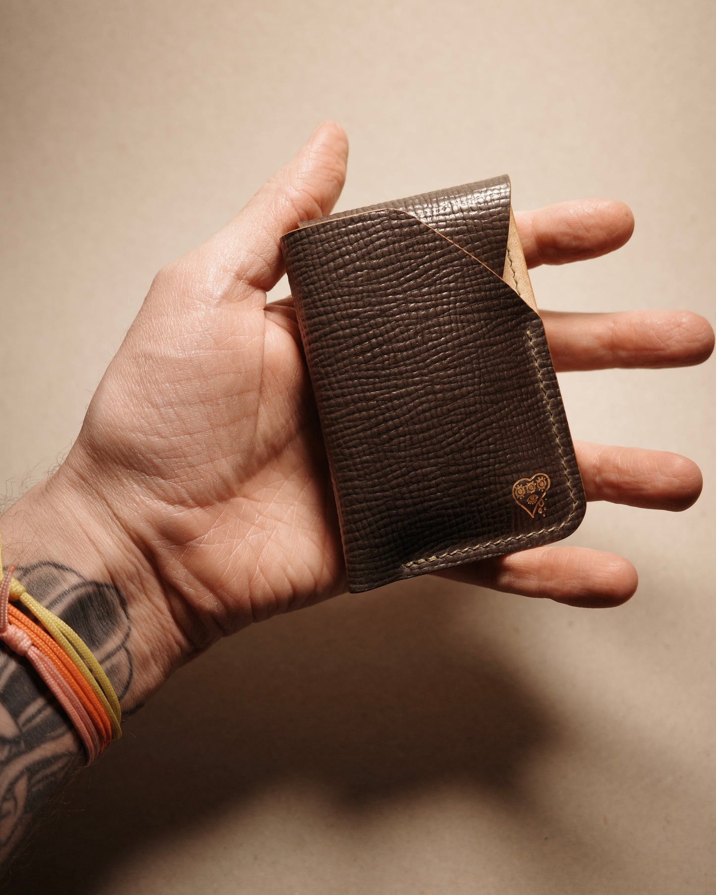Custom Shell Cordovan The Flippy Wallet