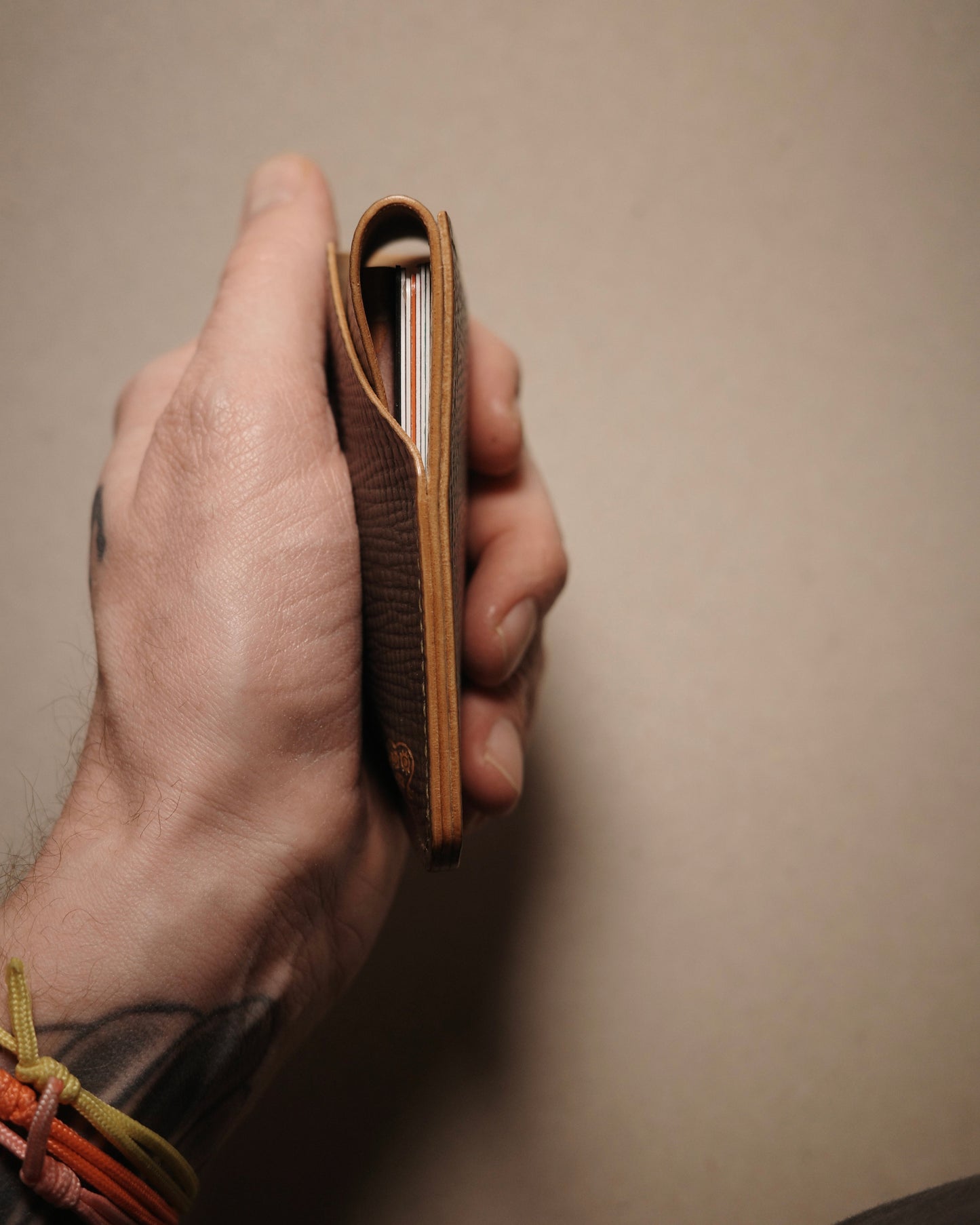 Custom Shell Cordovan The Flippy Wallet
